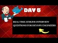 Day 5 - Ultimate Real Time Jenkins Interview Questions For Devops Engineer Role Devops Interview