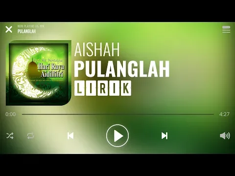 Download MP3 Aishah - Pulanglah [Lirik]