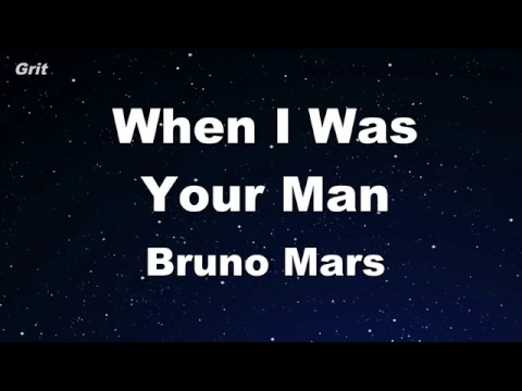 Download MP3 When I Was Your Man - Bruno Mars Karaoke 【No Guide Melody】 Instrumental