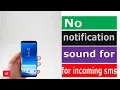 Download Lagu No notification sound for incoming message event hough sound turned on