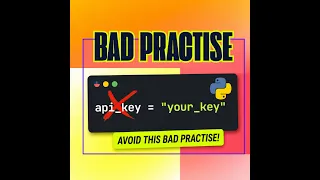How to Keep Sensitive Data Safe as a Developer using env File Python Best Practices