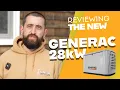 NEW Generac 28KW Standby Generator Install