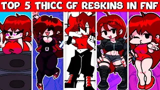top 5 thicc gf reskins in fnf girlfriend reskins in friday night funkin 