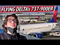 Delta Air Lines 737-900ER Economy - Seattle to Salt Lake City