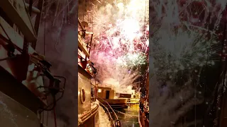 #shorts Happy New Year, fireworks right at the boat!