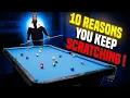 How to STOP SCRATCHING AT POOL for Beginners - Free Pool Lessons
