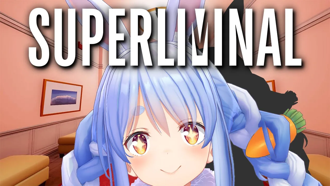 【Superliminal】クリアまで！あなたはこのトリックに騙されるぺこ！【ホロライブ/兎田ぺこら】