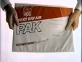 UPS Next Day Air Pak ad from 1986