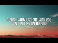 SAYGRACE - You Don't Own Me (Lyrics) ft. G-Eazy