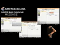 AUBOPE Tutorial - Basic Commands Message