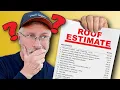 How To Read Roofing Estimates In 2025 Explained By A Roofer