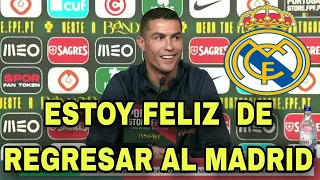 REGRESA / CRISTIANO RONALDO VUELVE AL MADRID / NOTICIAS DEL REAL MADRID HOY