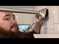 Quick Review of Moen Brushed Nickel 72-inch Permanent Mount Adjustable Curved Shower Curtain Rod Wa