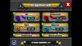 Bred Ikataco dragon in Dragonvale This dragon is sick