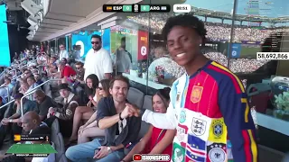 iShowSpeed Meets Paul Wesley At The FIFA World Cup