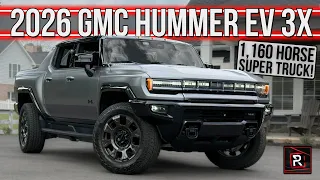The Most Ridiculous Truck Ever Made? | 2026 GMC Hummer EV 3X Pickup | Detailed Review