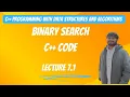 7 1 Mastering Binary Search in C Programming Step-by-Step Tutorial