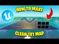 HOW TO MAKE A 1V1 MAP IN UEFN STEP BY STEP