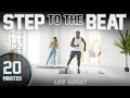 Download Lagu 20 Minute 'Step To the Beat' Workout [LOW IMPACT //Standing HIIT]