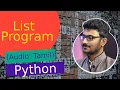 Tamil Python List Methods Program in Tamil Python Course in Tamil