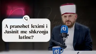 a pranohet leximi i jasinit me shkronja latine dr shefqet krasniqi
