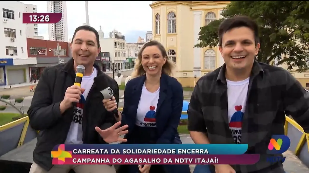 Carreata da Solidariedade encerra Campanha do Agasalho da NDTV
