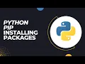 How to install packages in python idle