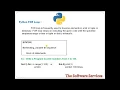 44 Python FOR Loop in Telugu