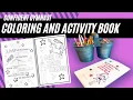 Gymnastics Confident Gymnast Coloring Activity Book