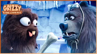 Primitive Activities | Grizzy & the Lemmings | 35' Compilation | 🐻🐹 Cartoon for Kids