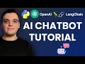 Step-by-Step AI Chatbot Creation with LangChain OpenAI LLMs in Python