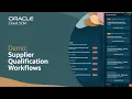 Supplier Qualification Workspace Agentic Application Demo