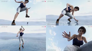 Perspective Tricks A Shrinking Giantess Animation  Perspective Tricks A Shrinking Giantess Animation