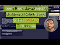 Learn JavaScript the Fun Way Create a Role-Playing Game with FreeCodeCamp 121-130 Challenges