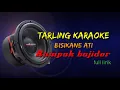 Download Lagu Cek sound tarling BISIKANE ATI (karaoke) enak buat santai