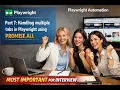 Playwright Part 7 Handle Multiple Tabs Using Promise all MOST ASKED INTERVIEW QUESTION