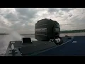 Mercury black max 150 take off on 16ft bass boat