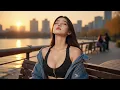 Download Lagu [4K] AI 한강 룩북 | Han River Denim Jacket + Floral Skirt + Sports Bra -  Haneul Muse