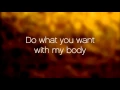 Download Lagu Lady GaGa - Do What U Want ft. R. Kelly - Lyrics video