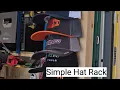Simple Hat Rack