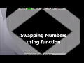 Function to swap numbers using pointers Vinod Lalbeg