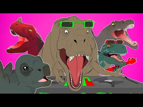 Download MP3 ♪ JURASSIC WORLD HUNGRY DINOSAURS THE MUSICAL - Animated Song