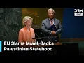 Download Lagu Historic Moment: EU Recognizes Palestine, Condemns Israeli Settler Violence in West Bank | AC1G