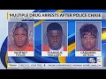 Multiple drug arrests after Bay Minette police chase