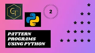 Python Python Pattern Programs Printing Stars in Right Angle Triangle Shape