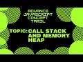call stack and memory heap - Tamil Advance javascript concept