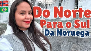 DO NORTE PARA O SUL DA NORUEGA  // VLOG VIDA REAL DE UMA BRASILEIRA NO EXTERIOR