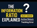 Sharpe Ratio s Smarter Cousin Learn the Information Ratio in 5 Minutes