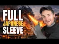 Hand to Shoulder Japanese Dragon Sleeve