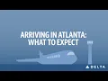 International Arrivals Connections at ATL
